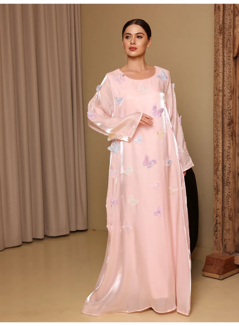 IKKXA Ikkxa Banan Jalabiya IK6037 Pink